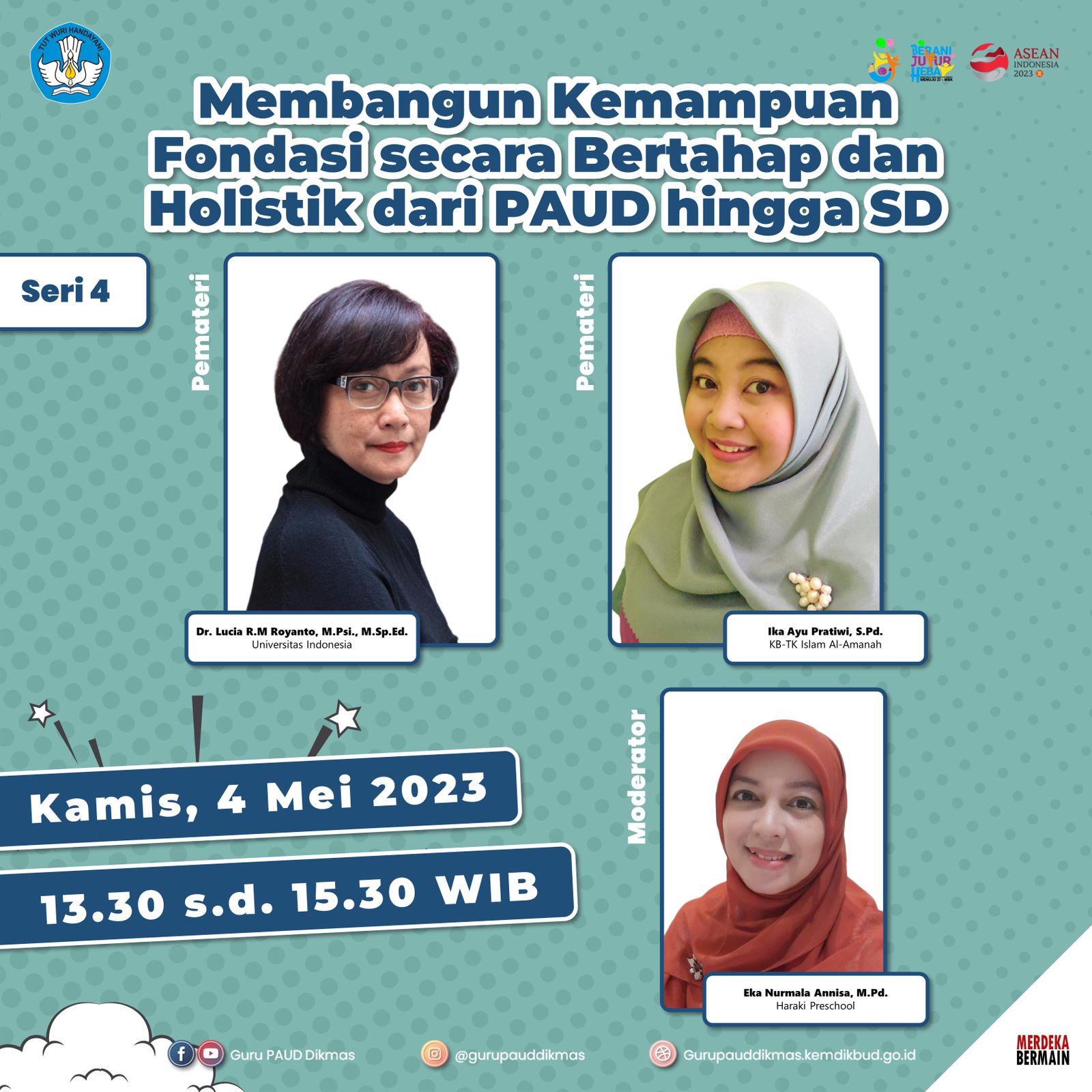 Membangun Kemampuan Fondasi Secara Bertahap Dan Holistic Dari PAUD ...